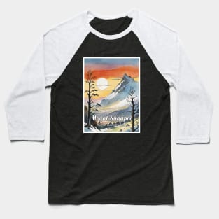 Mount Sunapee ski New hampshire usa Baseball T-Shirt